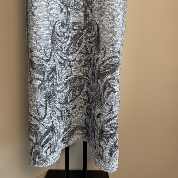 Vintage Cactus Sleeveless Lightweight Knit Dress Size Small Boho Aztec Fairy - Picture 2 of 14